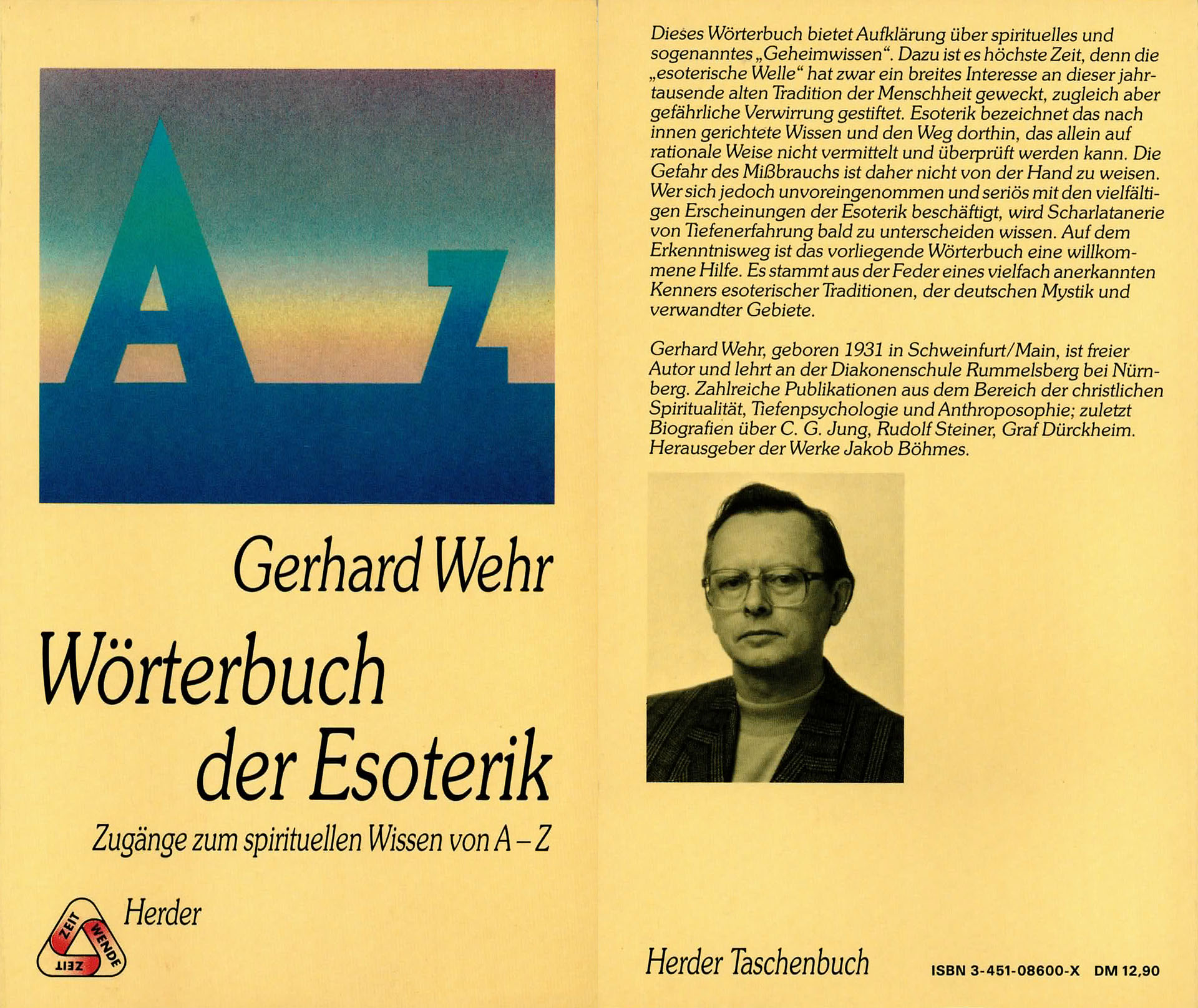 Wörterbuch der Esotherik - Wehr, Gerhard